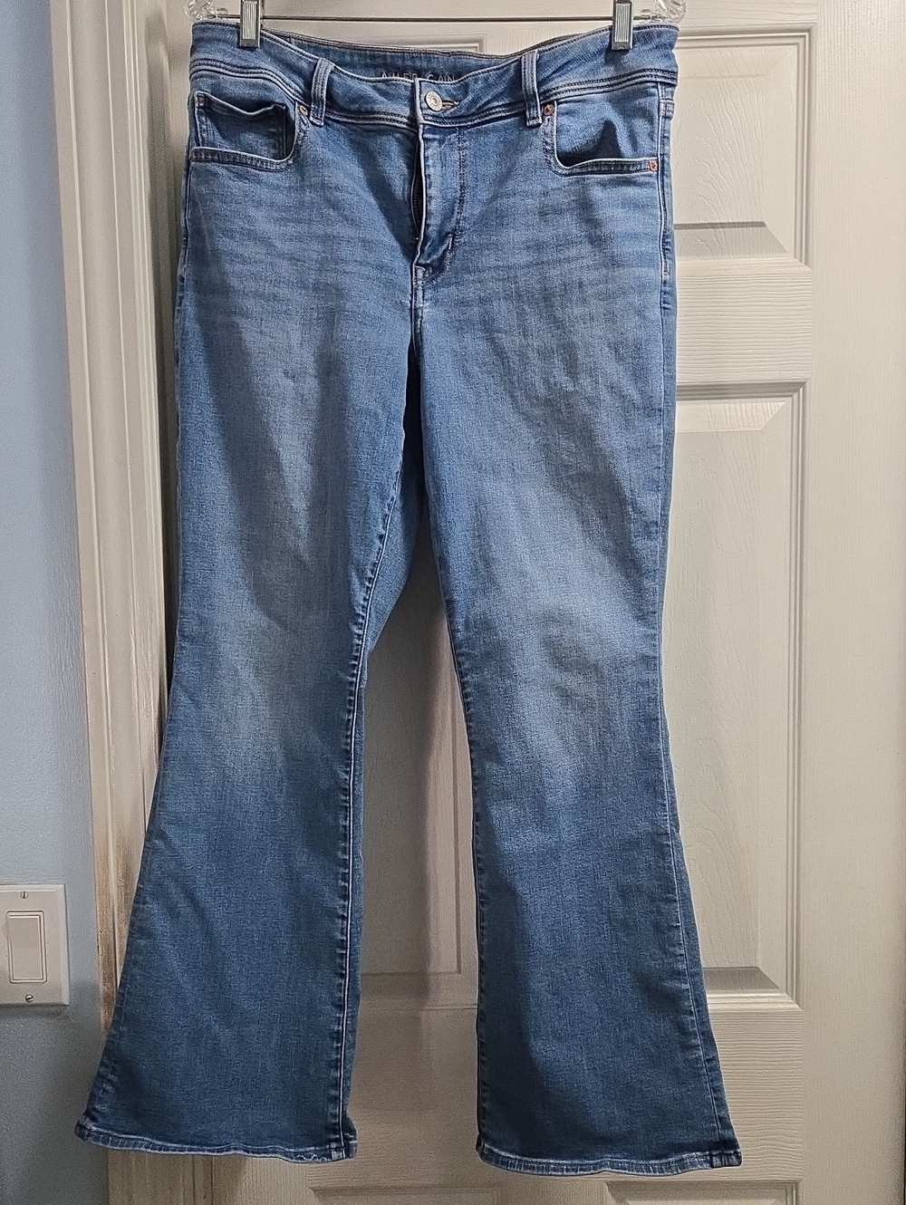 American Eagle Outfitters Light Blue Flare Jeans